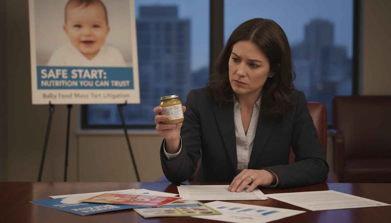 baby food mass tort marketing campaign